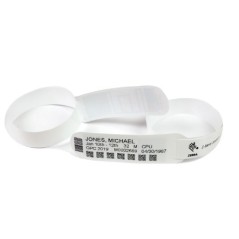 "Zebra Z-Band Direct 1x14.5in - Premium Wristbands for Secure Identification | ZIPRD3015155"
